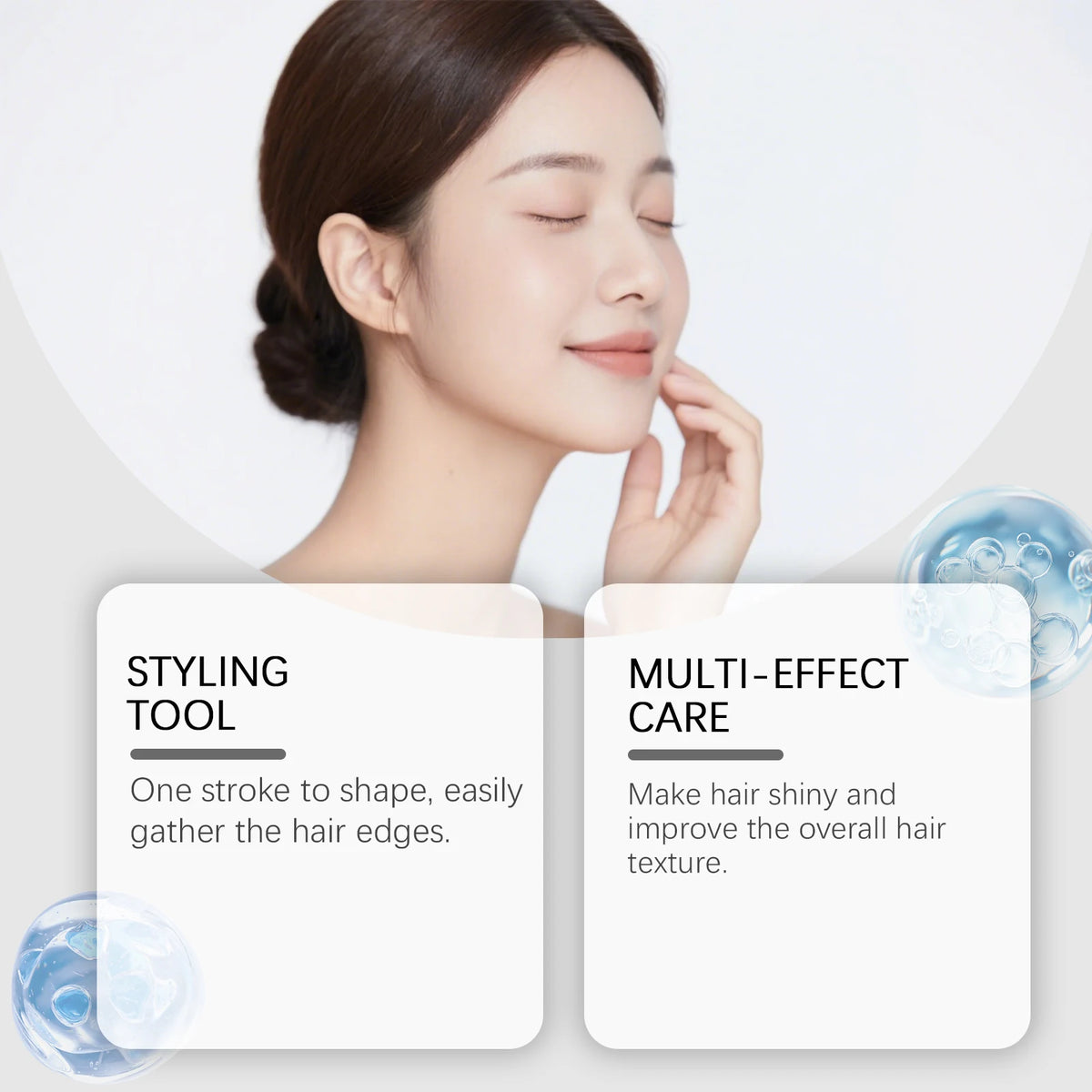 Anti Frizz Hair Finishing Stick Flyaway Taming Wand