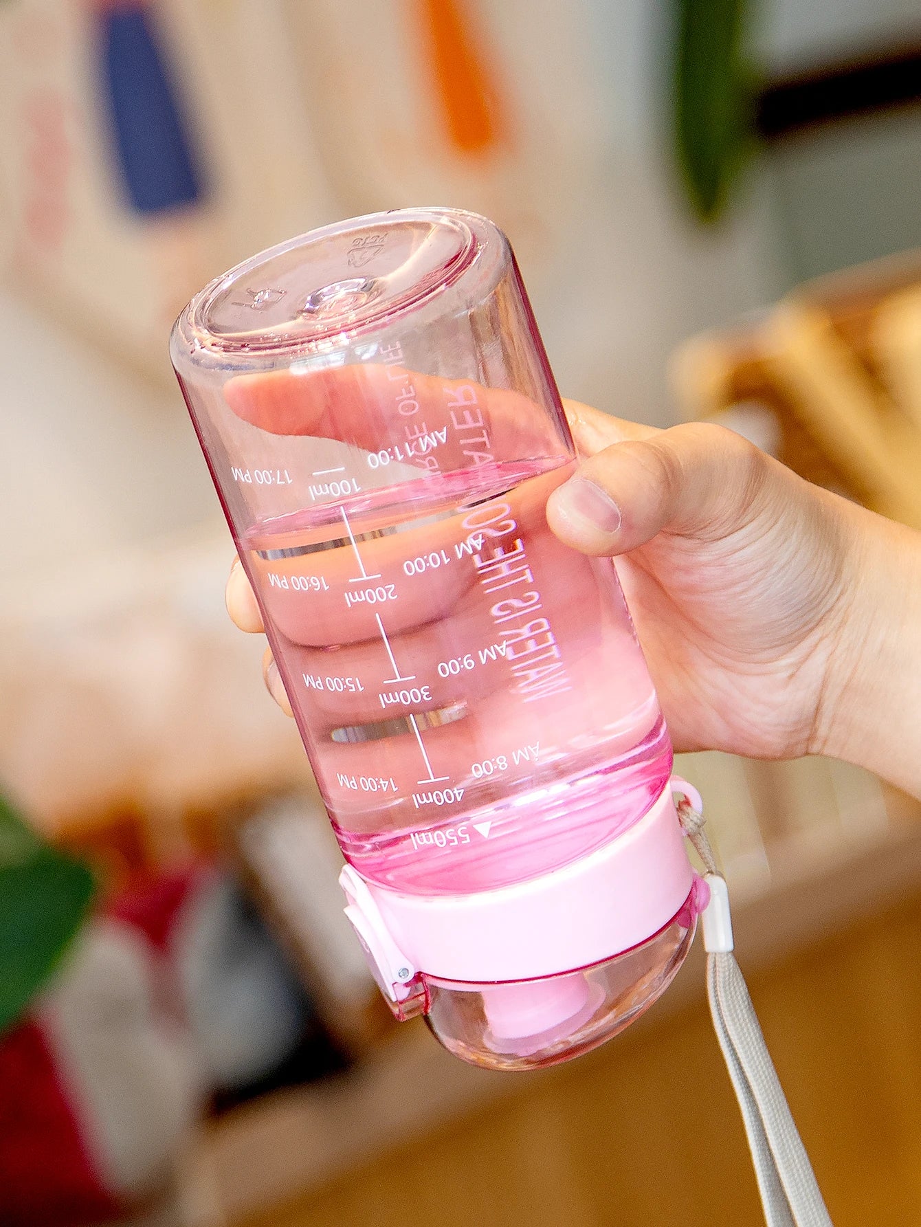 Transparent Sports Water Bottle Leakproof Drinking Cup 550ml 780ml - 10
