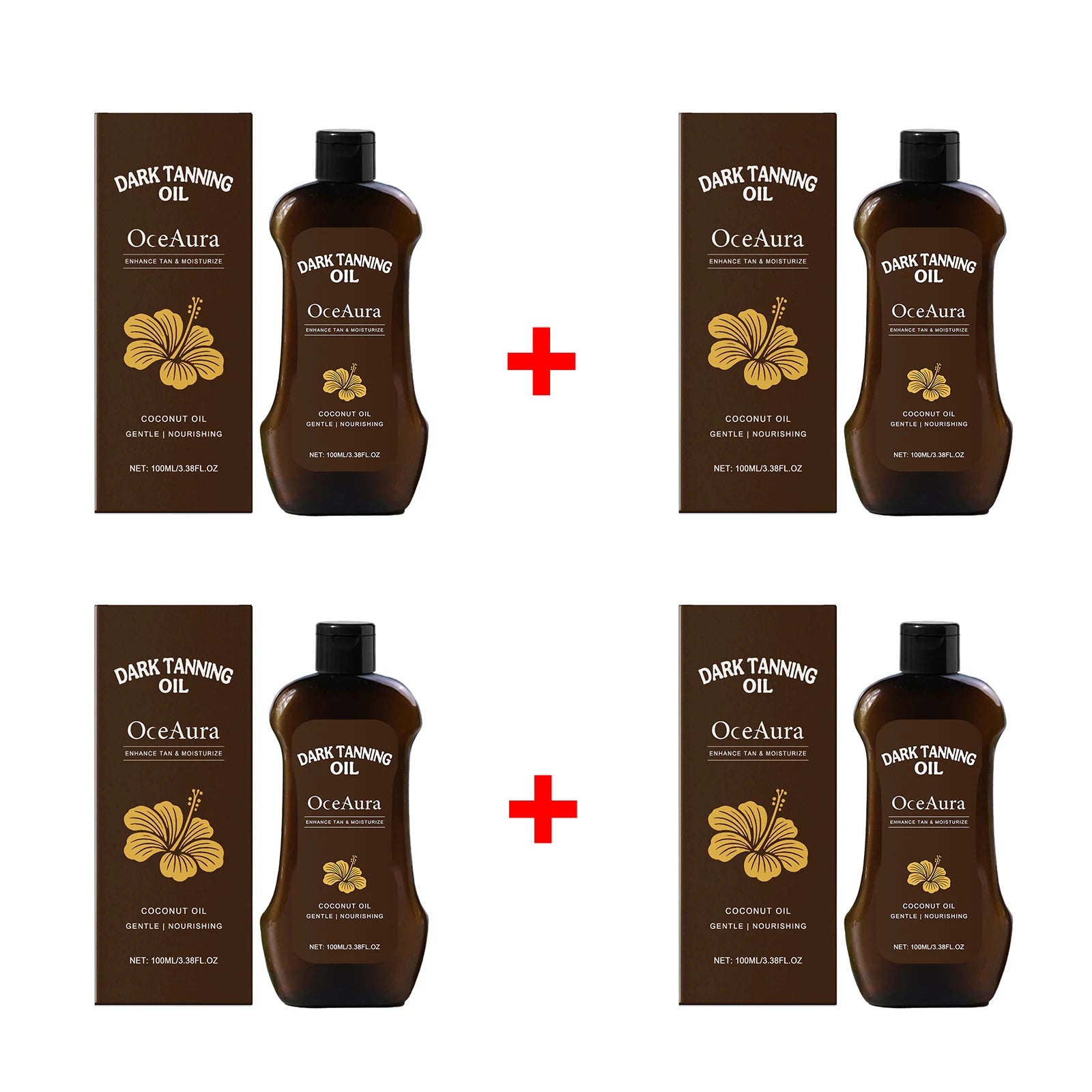 Coconut Oil Dark Tanning Oil Sun Lotion Deep Bronze - 16