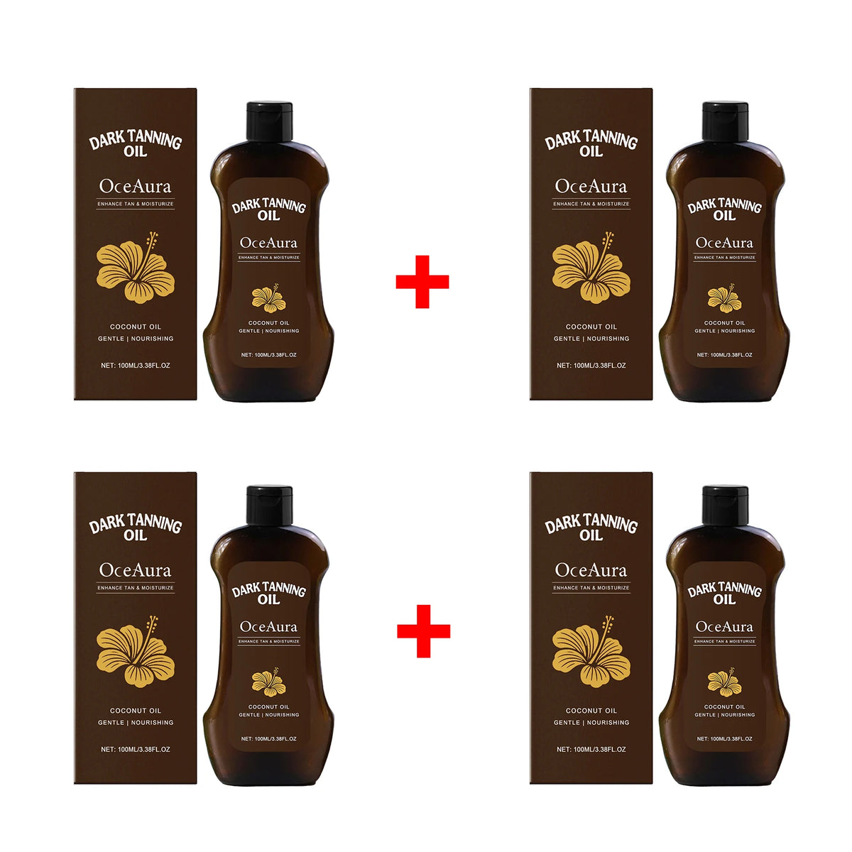 Coconut Oil Dark Tanning Oil Sun Lotion Deep Bronze