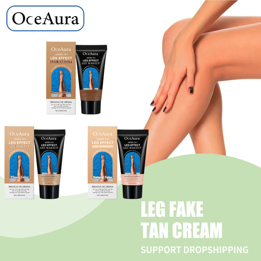 Waterproof Leg Makeup Concealer and Body Tanning Cream