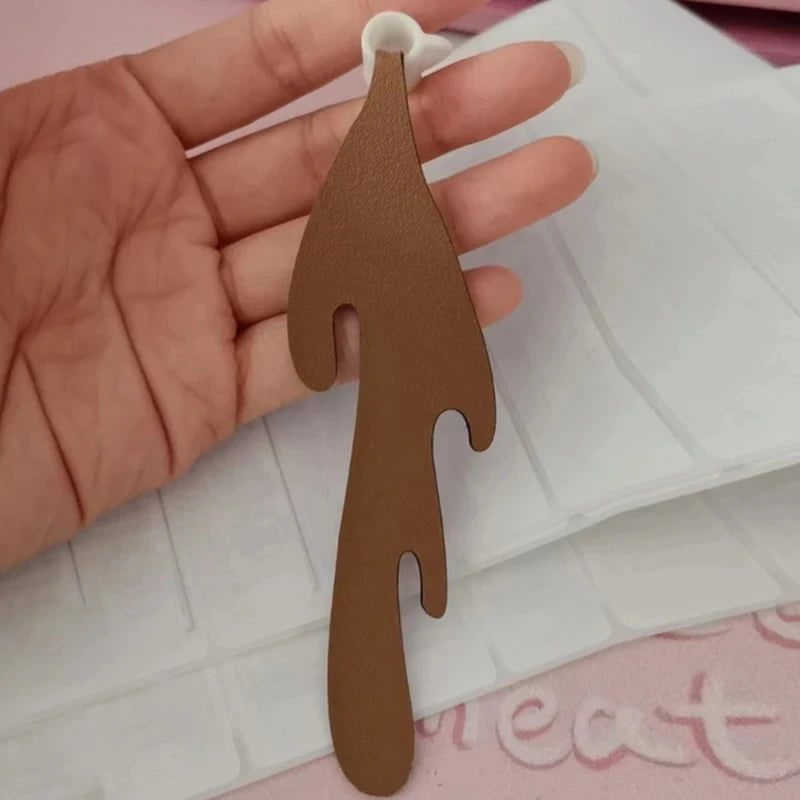 Spilled Coffee Bookmark Unique Reading Corner Marker for Book Lovers - 8