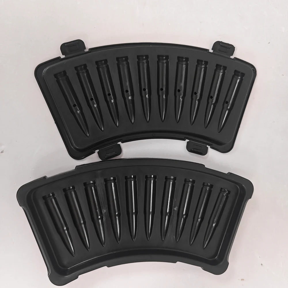 Bullet Ice Cube Tray Silicone Mold for Whiskey Cocktails and Parties - 14