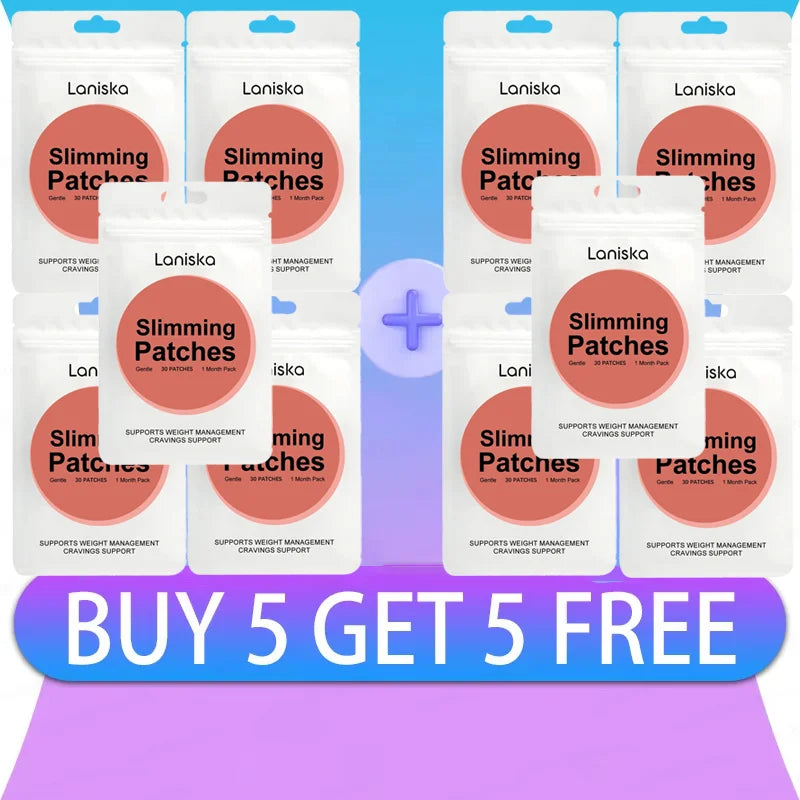 Slimming Weight Loss Patches Belly Detox Body Shaping Stickers - 10