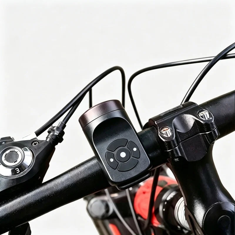 USB Rechargeable Electric Bicycle Horn Anti-Theft Bike Bell Siren