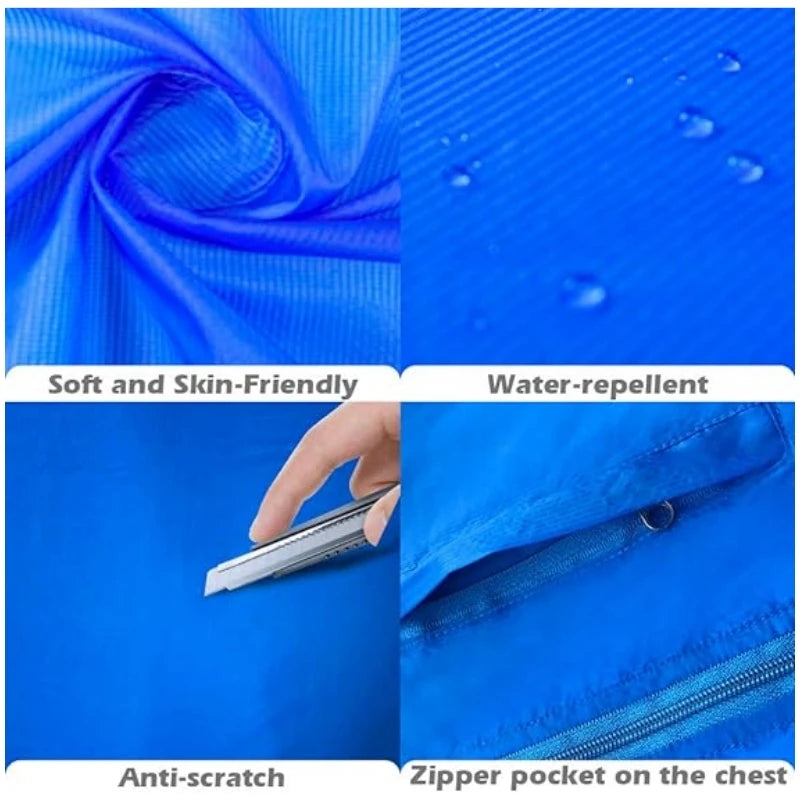 Unisex Lightweight Rain Jacket Waterproof Sun Protection Windbreaker