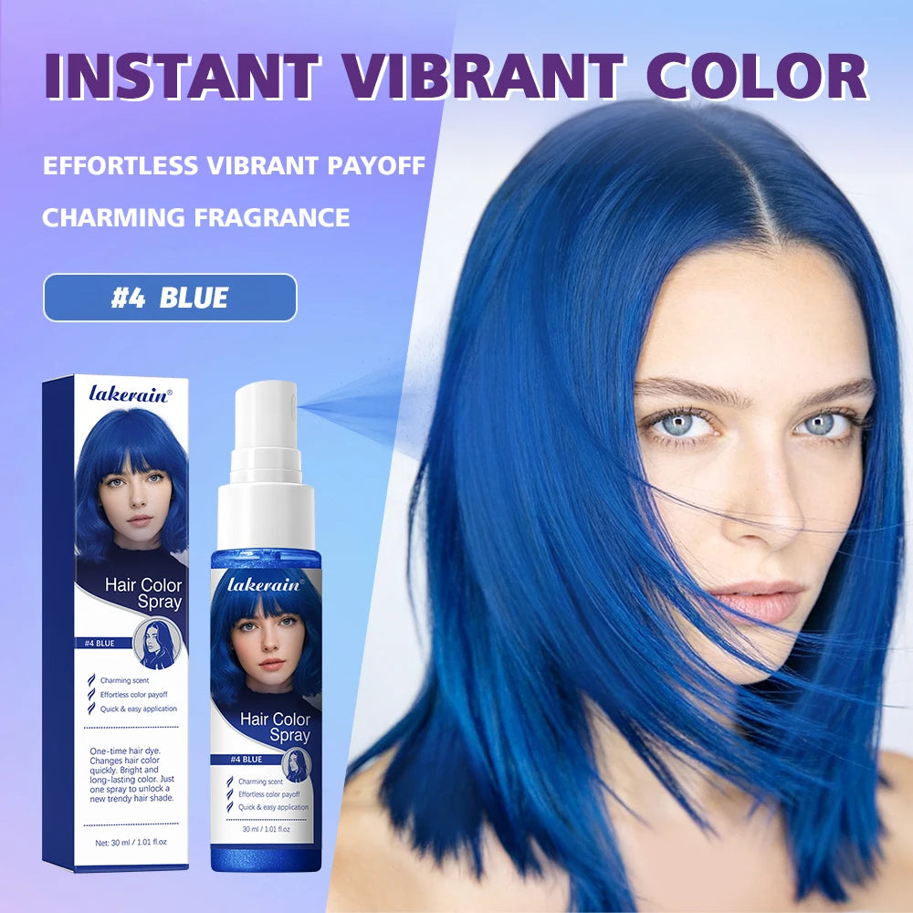 Temporary Hair Color Spray Washable DIY Dye