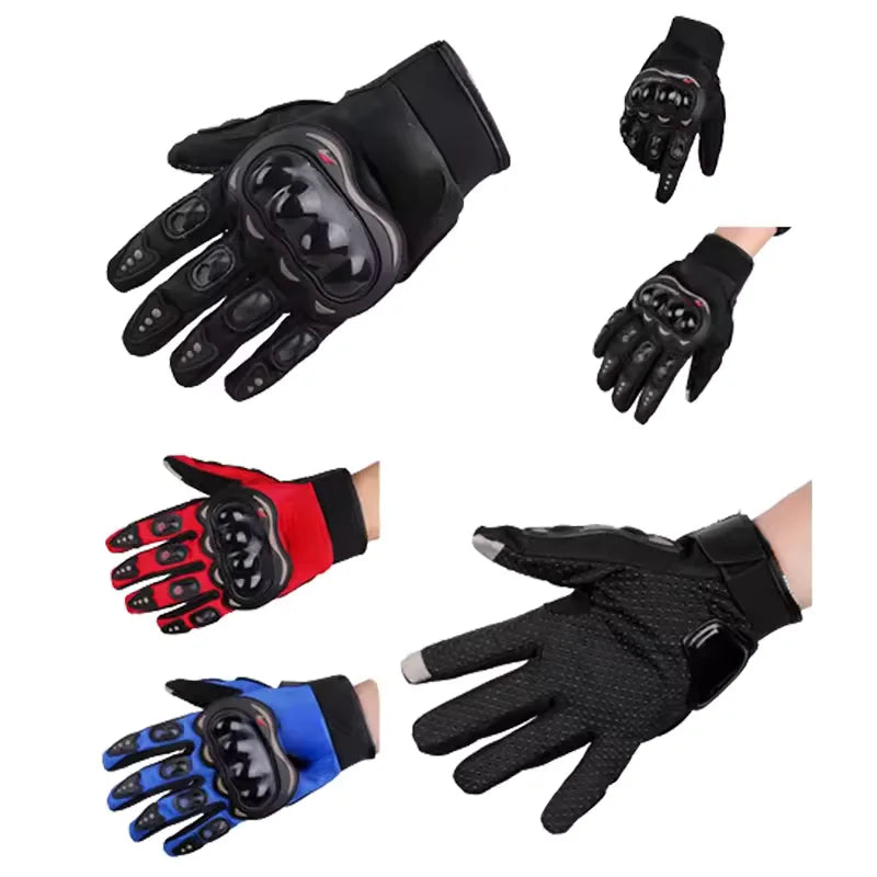 Breathable Motorcycle Gloves Touch Screen Racing Riding Gear - 4