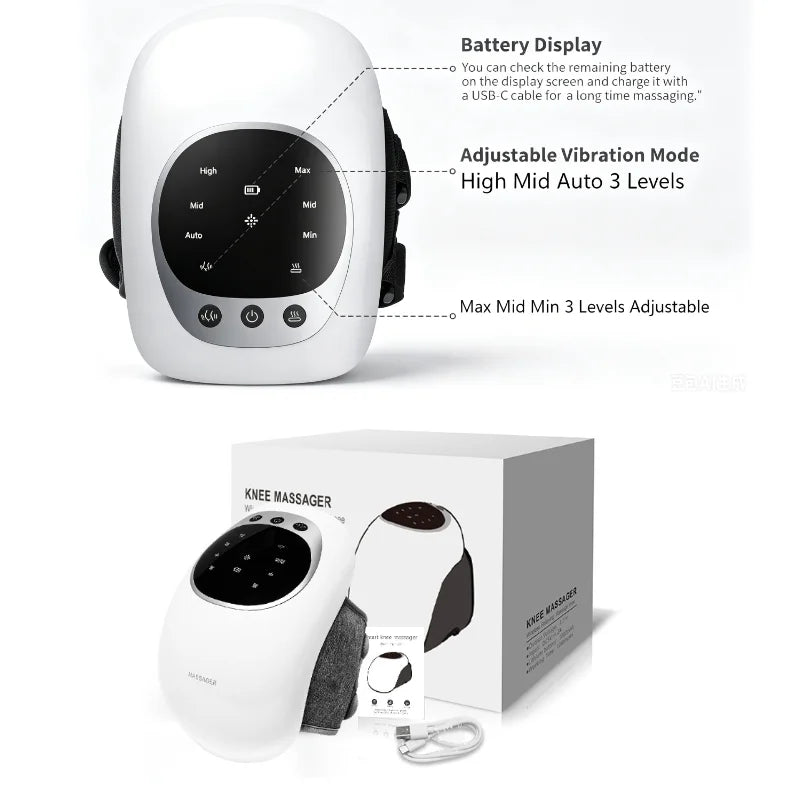 Portable 3-in-1 Knee Massager Joint Relaxation Machine