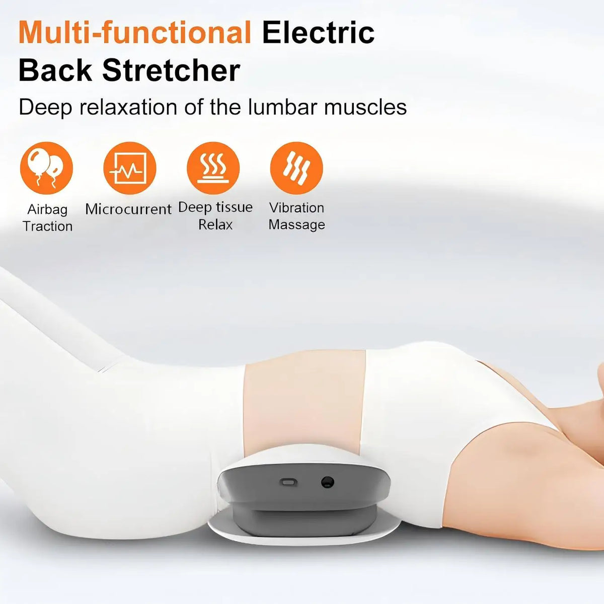 Electric Back Stretcher Lumbar Traction Waist Massager