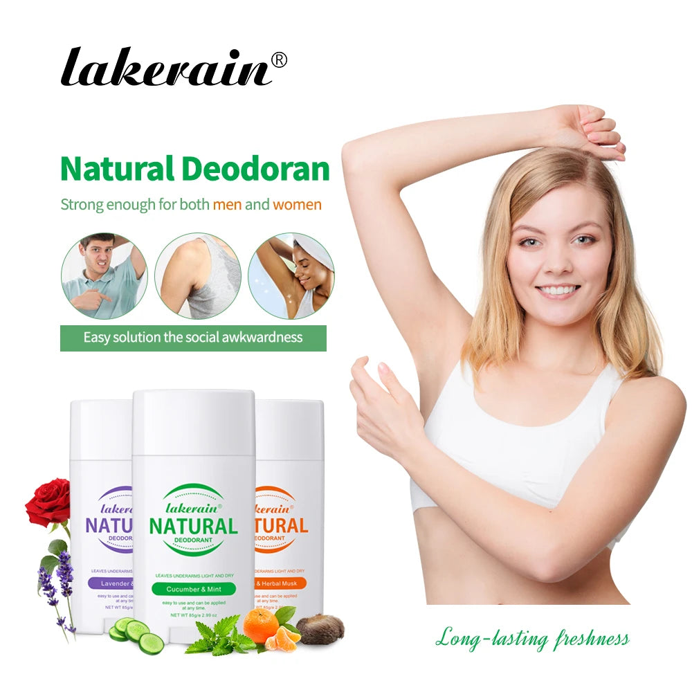 Solid Deodorant Stick Natural Perfume Balm Long Lasting Fragrance - 5