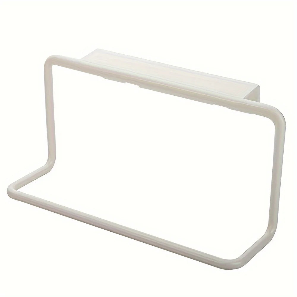 Over Cabinet Towel Rack No Drill Kitchen Rag Holder Storage Organizer