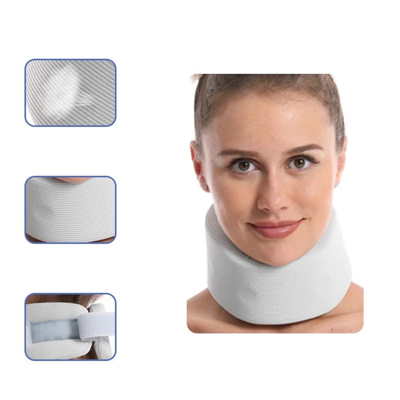 Memory Foam Neck Brace Cervical Support Collar for Pain Relief