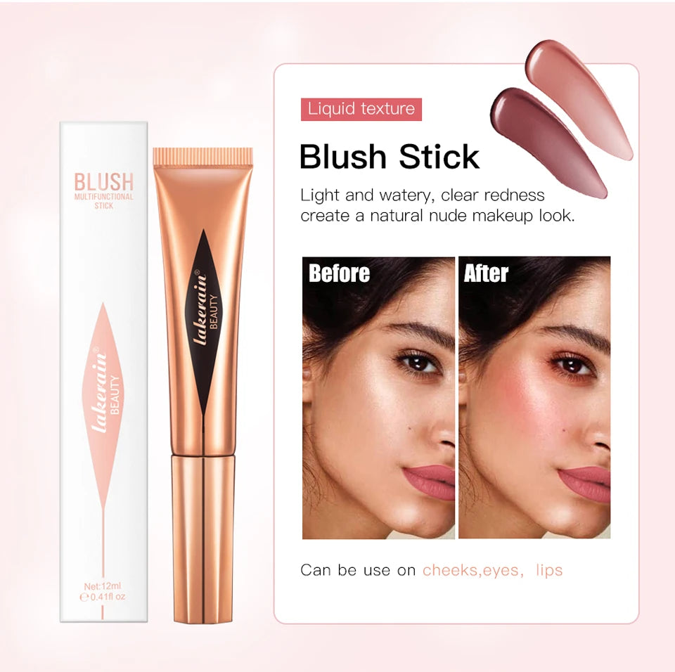 Liquid Contour Wand Blusher Highlighter Makeup Stick - 8