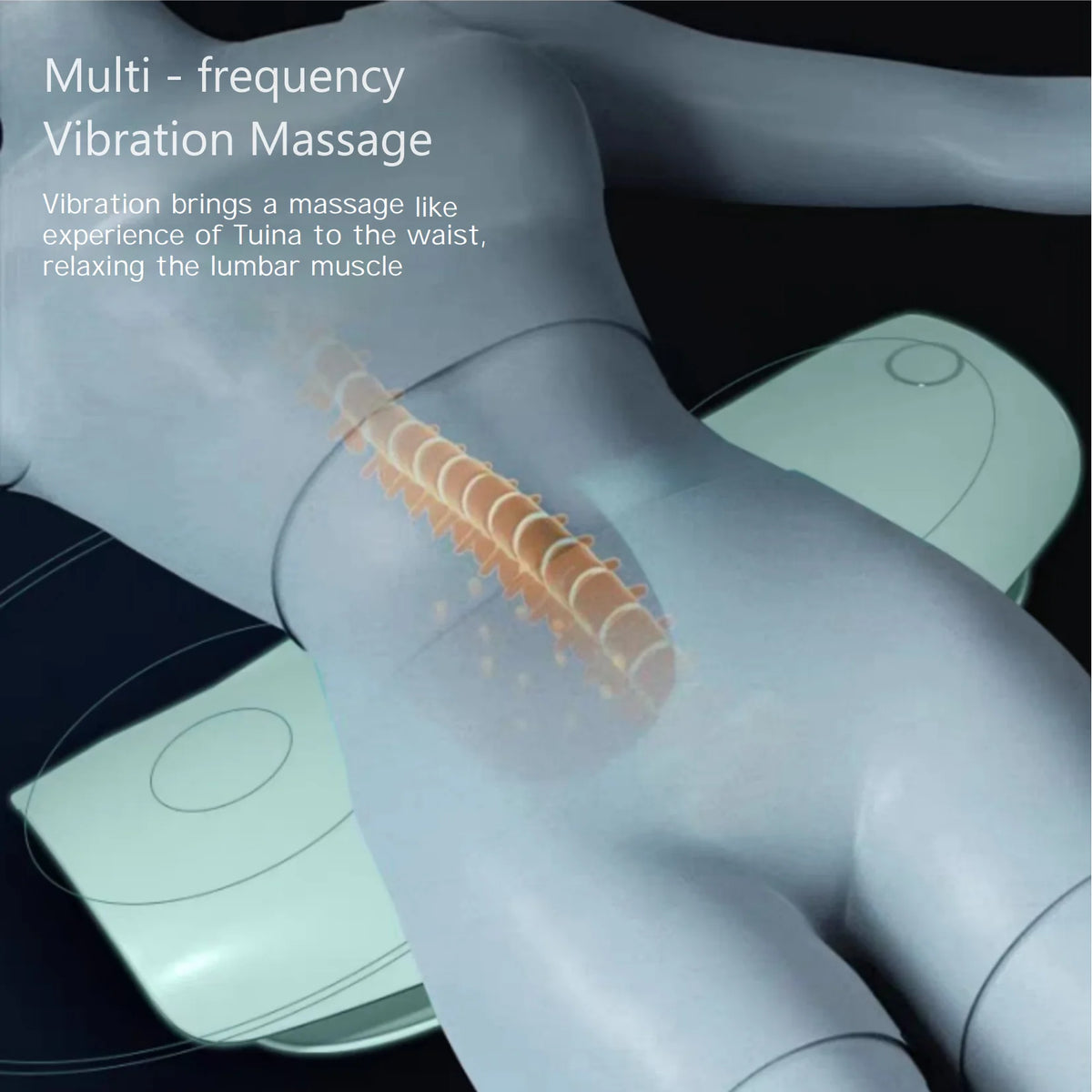 Smart Lumbar Traction Device Waist Massager Spine Support Stretcher