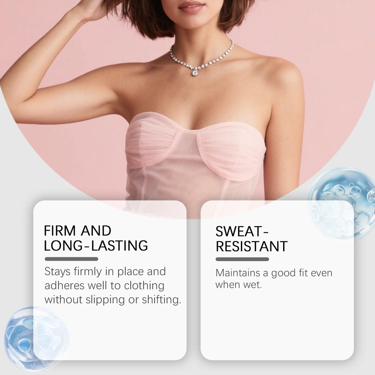OceAura Body Adhesive for Clothing and Skin All-Day Wear