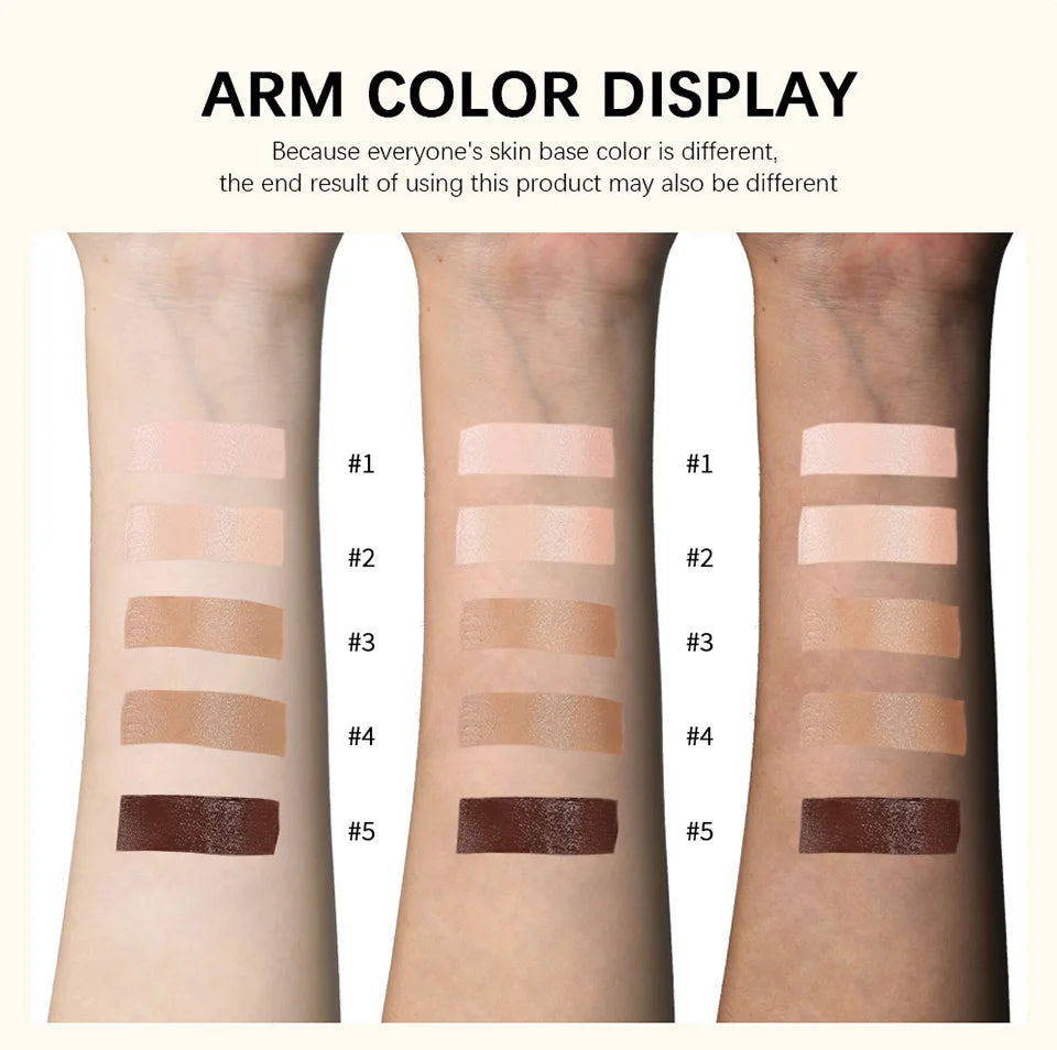 Liquid Foundation Matte Concealer Waterproof Long Lasting Base Makeup