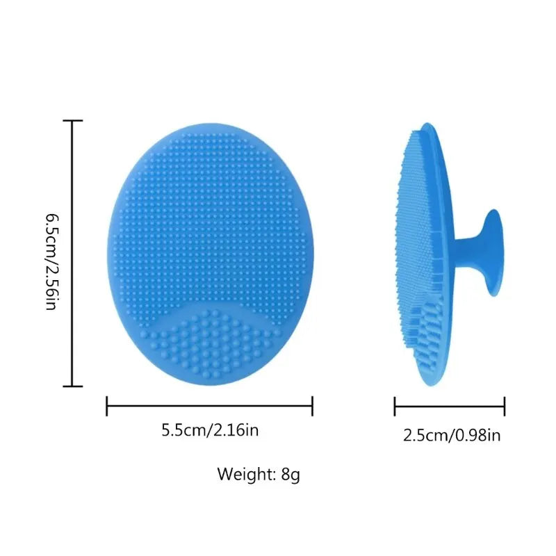 Silicone Facial Cleansing Brush Exfoliating Scrubber and Baby Bath Pad