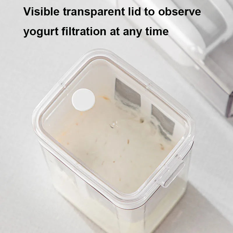 1100ml Yogurt Strainer Maker and Whey Separator for Homemade Cheese
