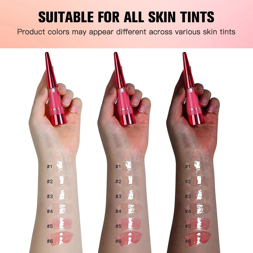 Korean Lip Plumper Oil Hydrating Gloss Balm - 5