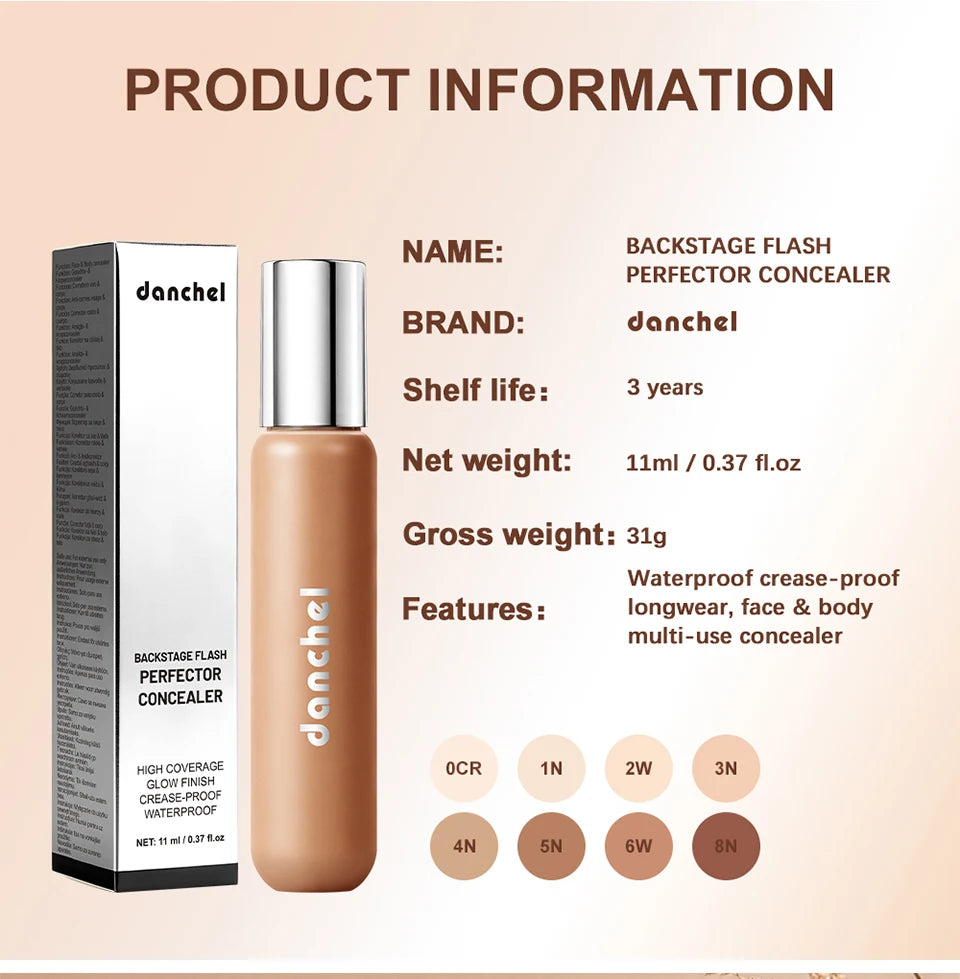 Liquid Concealer Full Coverage Waterproof Dark Circle Corrector - 17