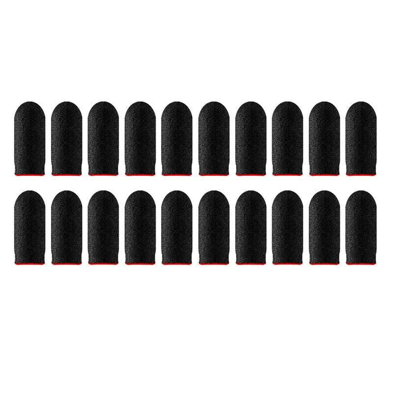 40pc Gaming Finger Sleeves Sweatproof Anti-Slip Touch Screen Controller - 13