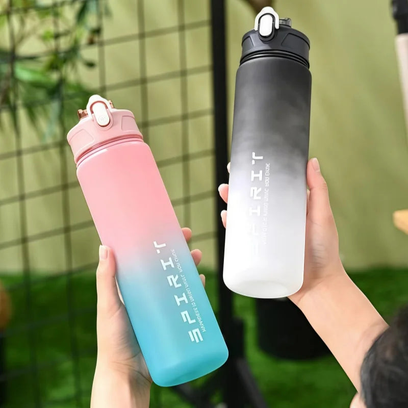 750ml Leak Proof Sports Water Bottle Portable Fitness Gym Jug - 7
