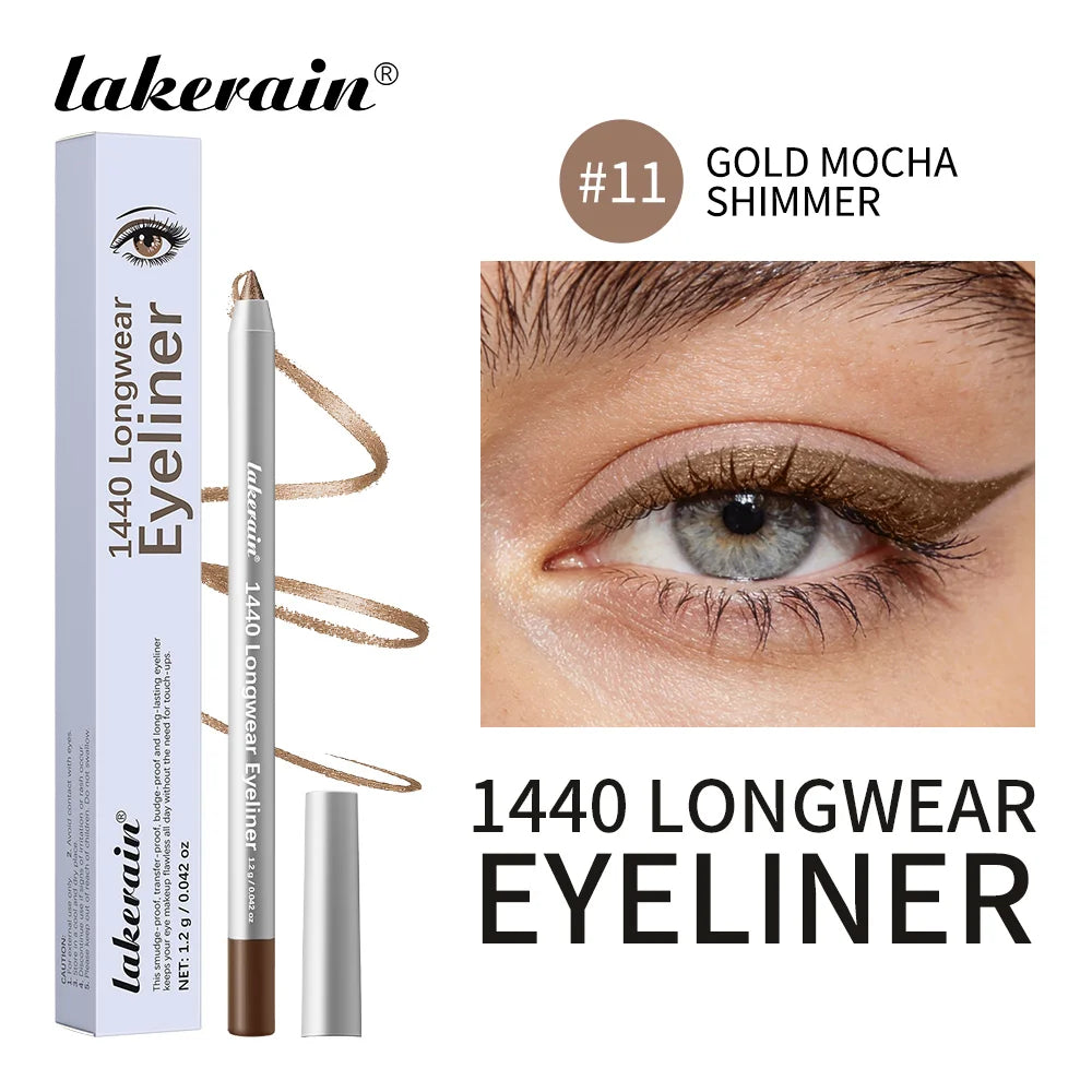 Waterproof Longwear Eyeliner Pen Smudge Proof Pencil