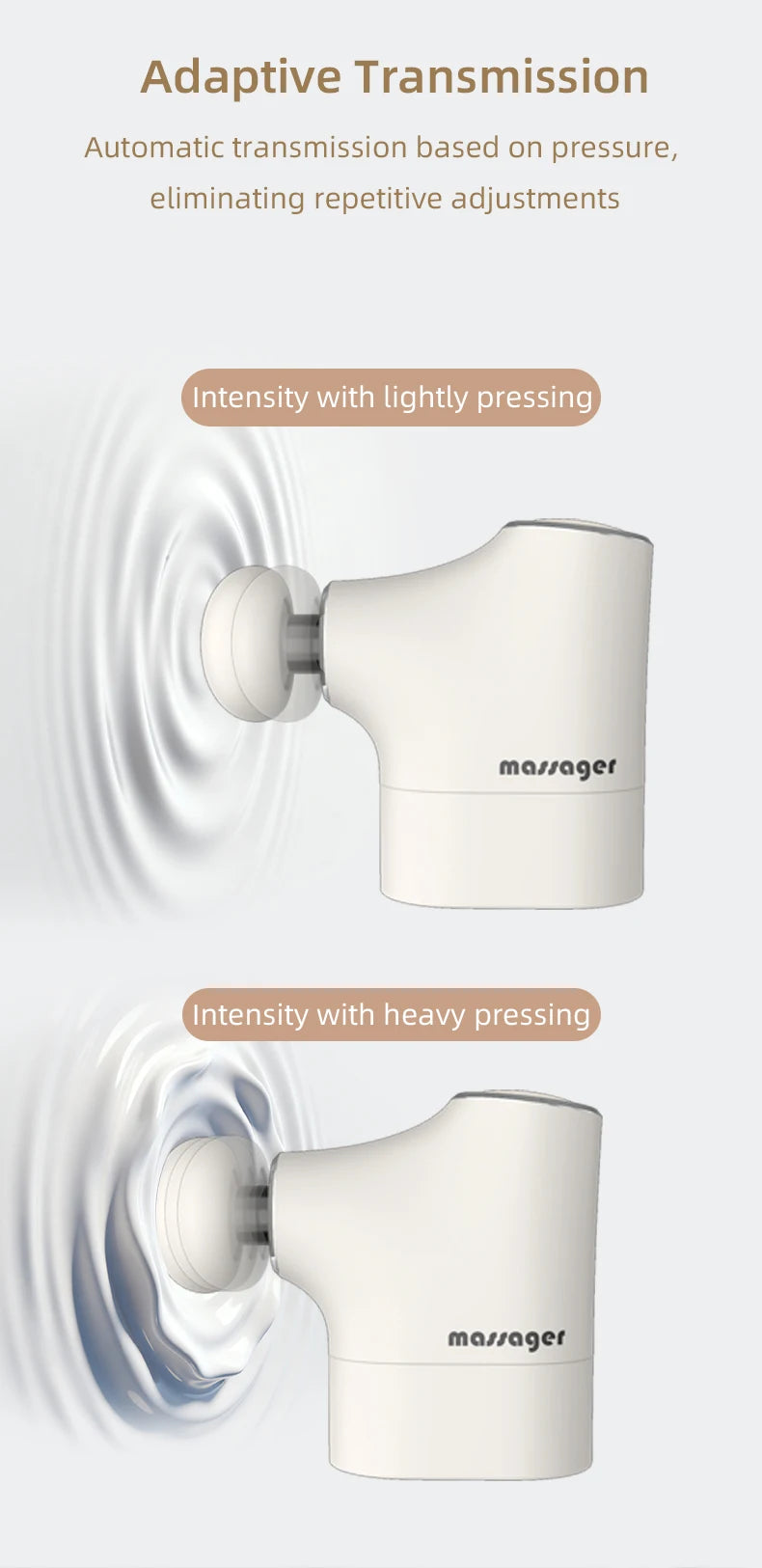 Mini Massage Gun Deep Tissue Percussion Massager - 10