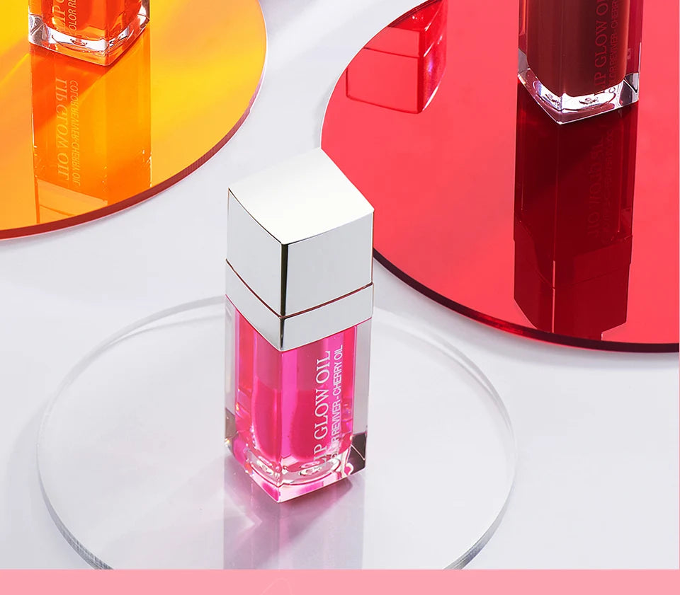 Lakerain Crystal Jelly Moisturizing Lip Oil Gloss Tinted Plumper