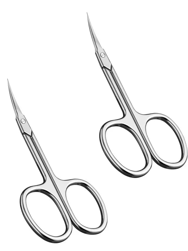 Professional Stainless Steel Cuticle Scissors Nail Trimmer Grooming Tool - 8