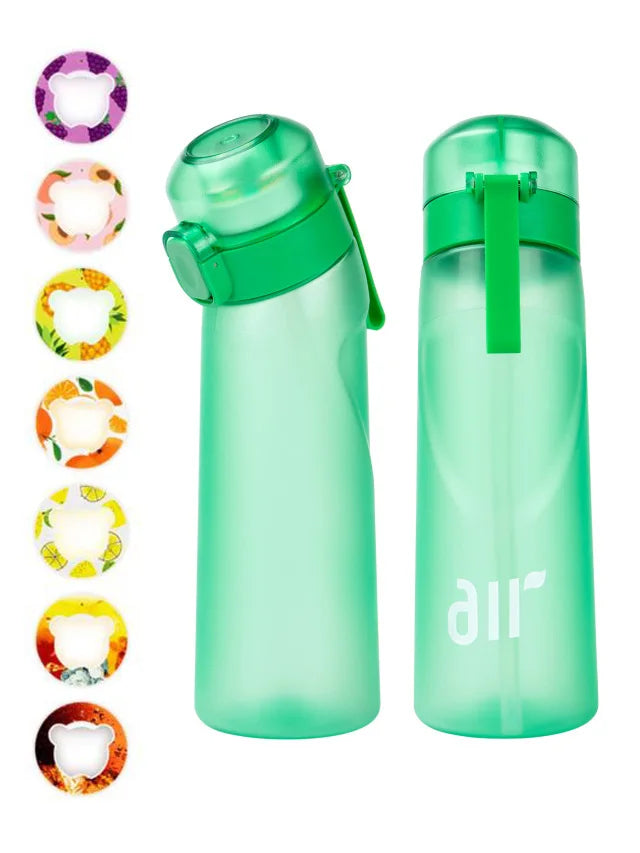 Scented Water Bottle with Flavor Pods Portable Sports Hydration Cup