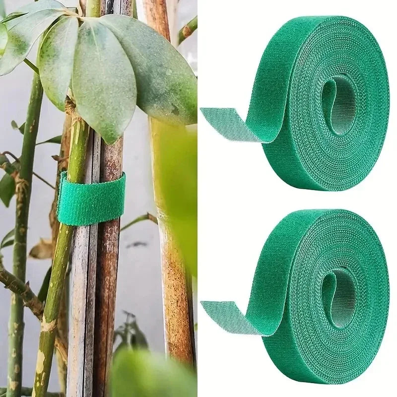 Adjustable Plant Ties Green Gardening Cable Straps for Climbing Vines - 1