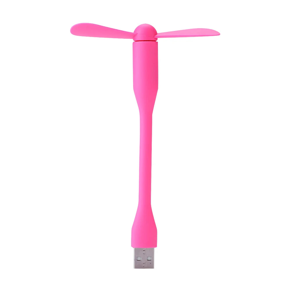 Portable Mini USB Fan Flexible Cooling Gadget for Laptop and Power Bank - 11