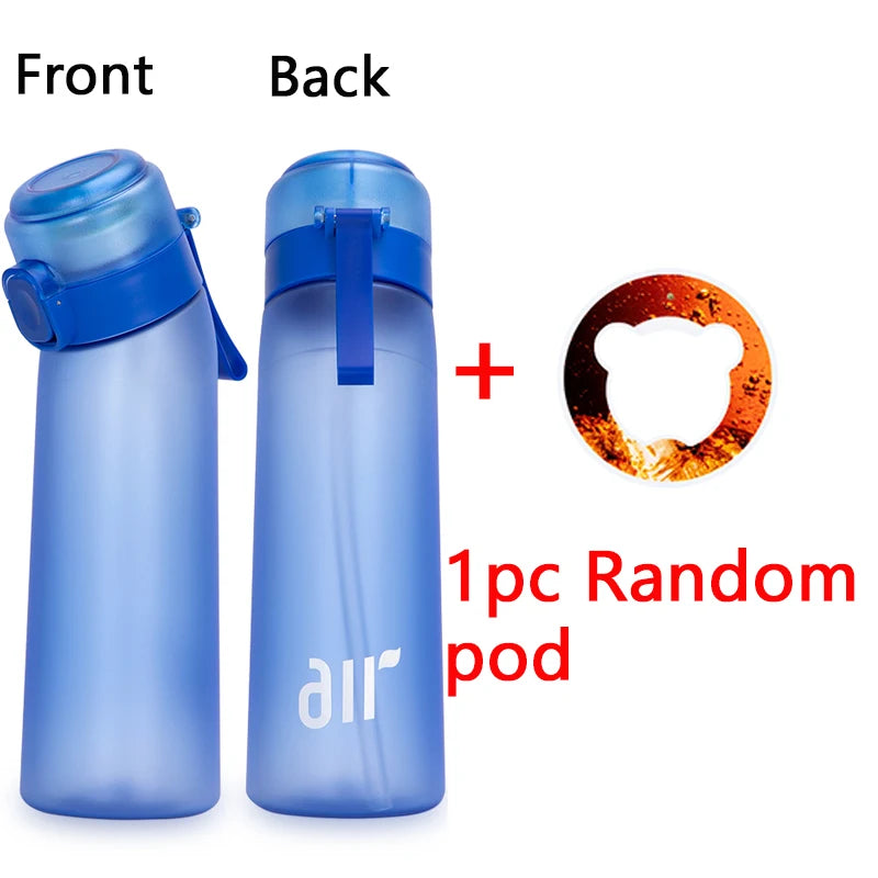 800ml Scented Water Bottle Portable Flavor Pod Sports Hydration Cup