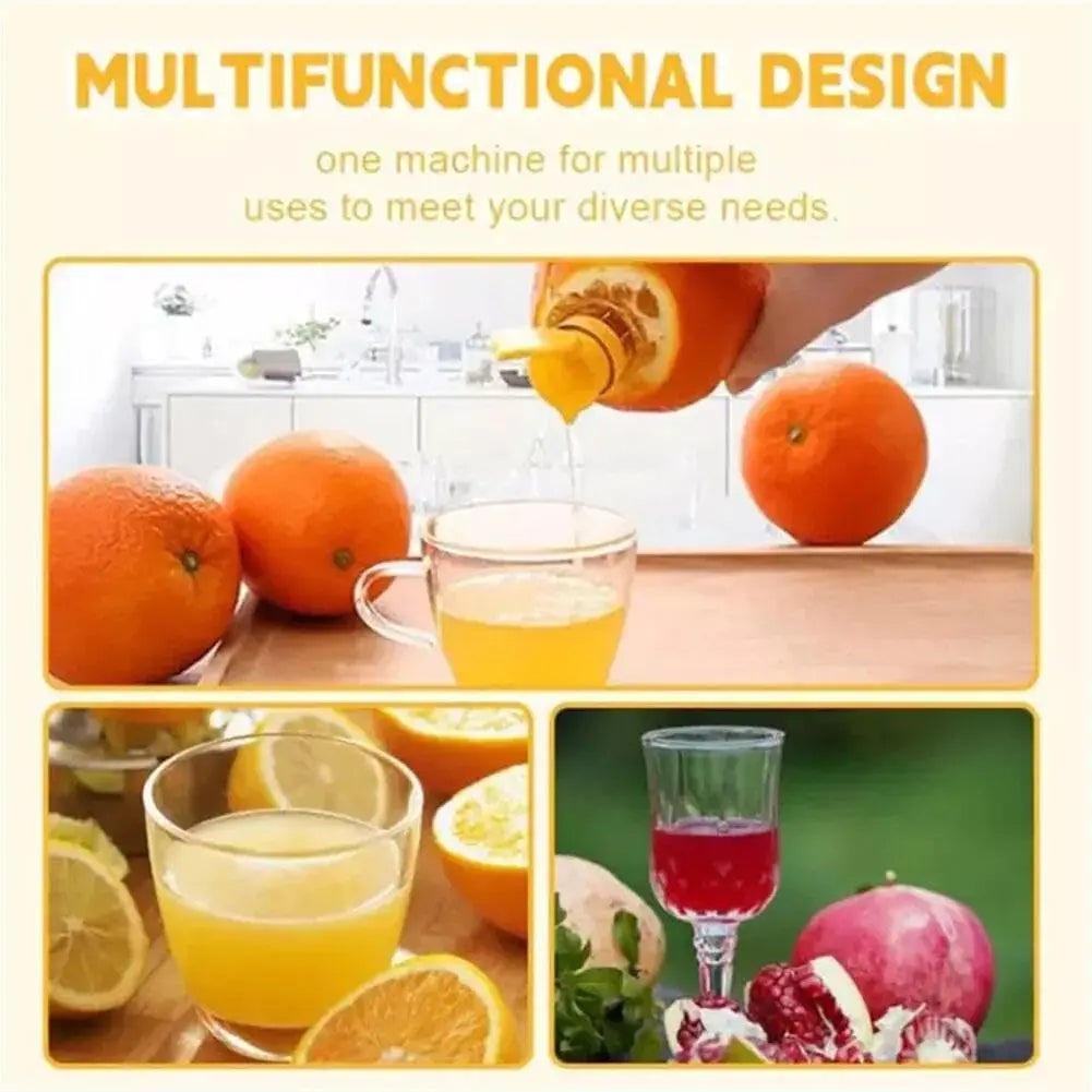 Manual Lemon Juicer Portable Citrus Squeezer and Fruit Juice Extractor - 7
