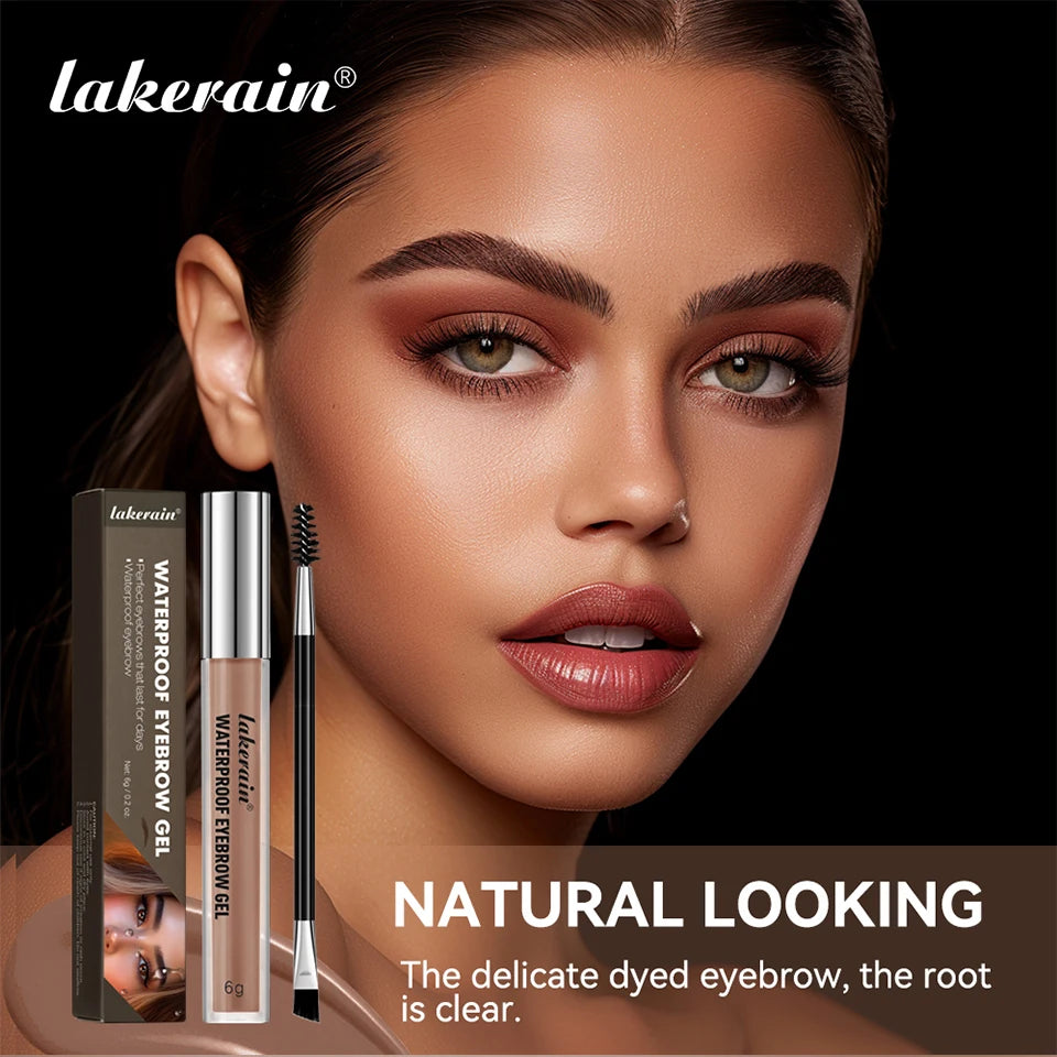 Waterproof Eyebrow Tint Gel Long Lasting Natural Look - 7
