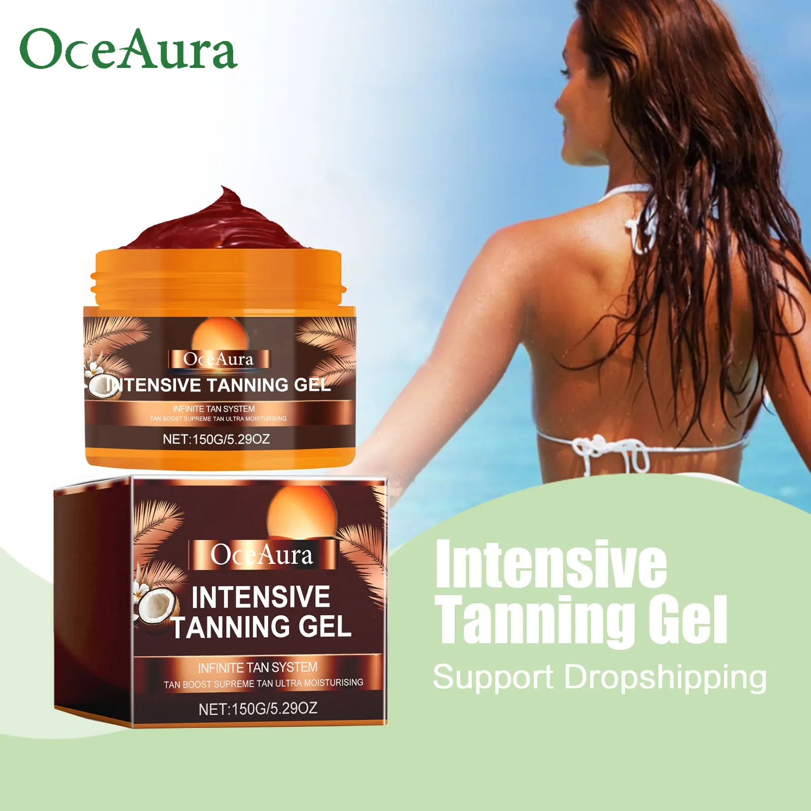 Carroten Tanning Gel Sunless Tan Accelerator Cream - 2