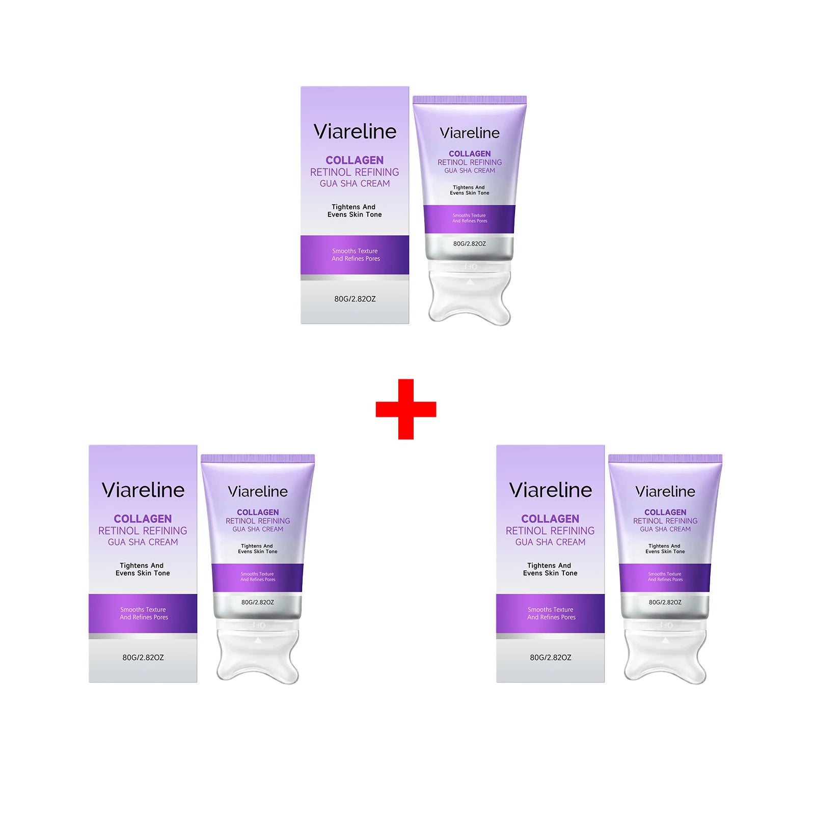 Collagen Retinol Gua Sha Cream Face Tightening Lifting Skincare - 15