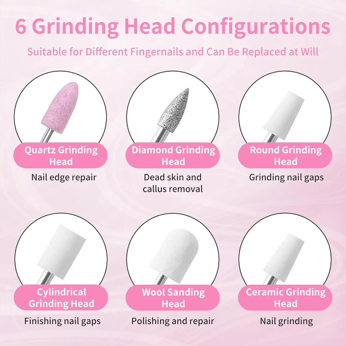 Cordless Electric Nail Drill Machine Manicure Kit