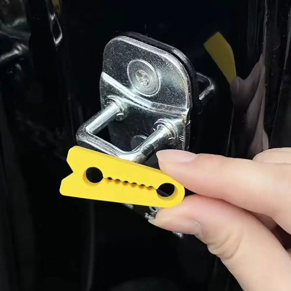 4Pcs Car Door Shock Absorbing Pad Anti Collision Lock Gasket