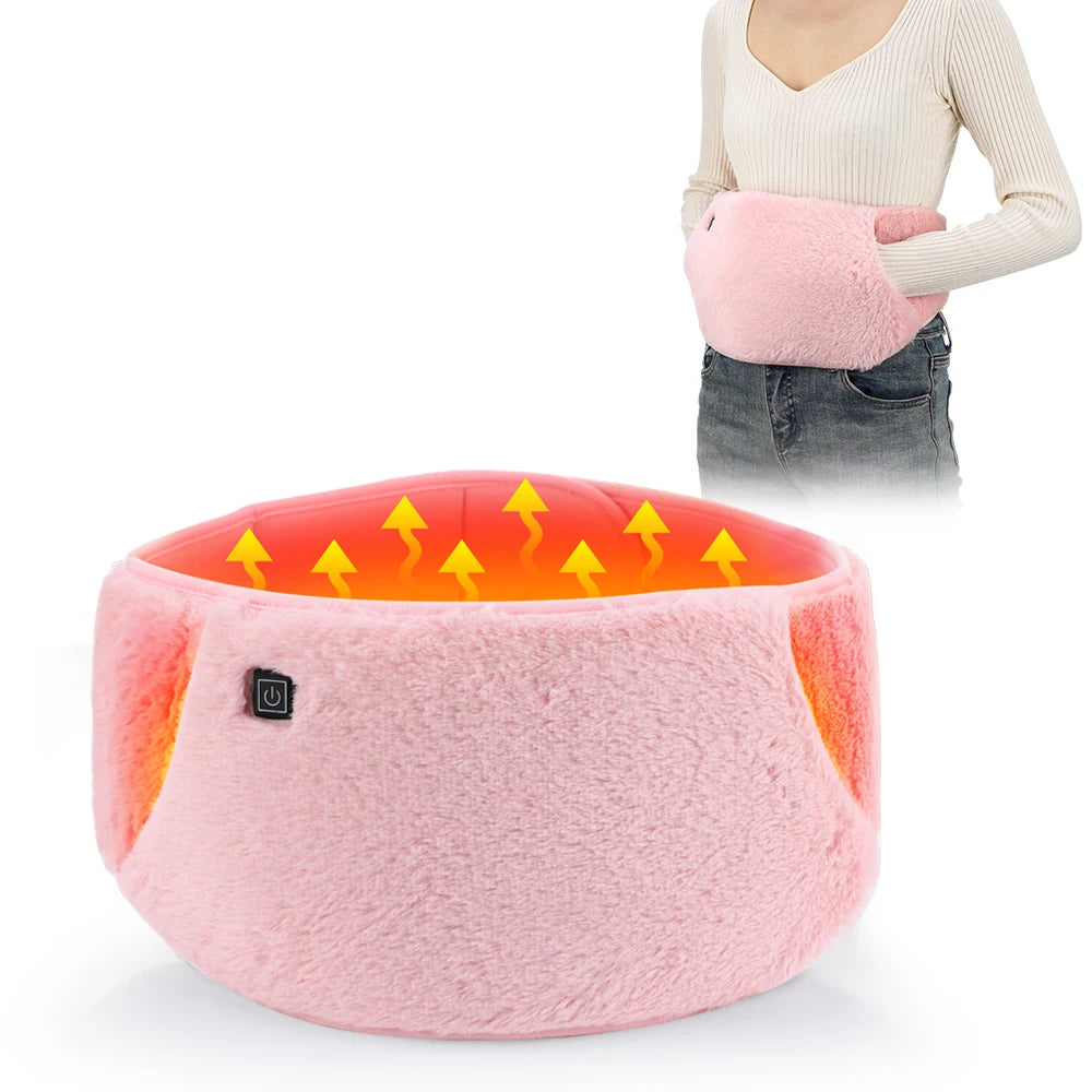 Electric Hand Warmer and Waist Heating Belt USB Rechargeable