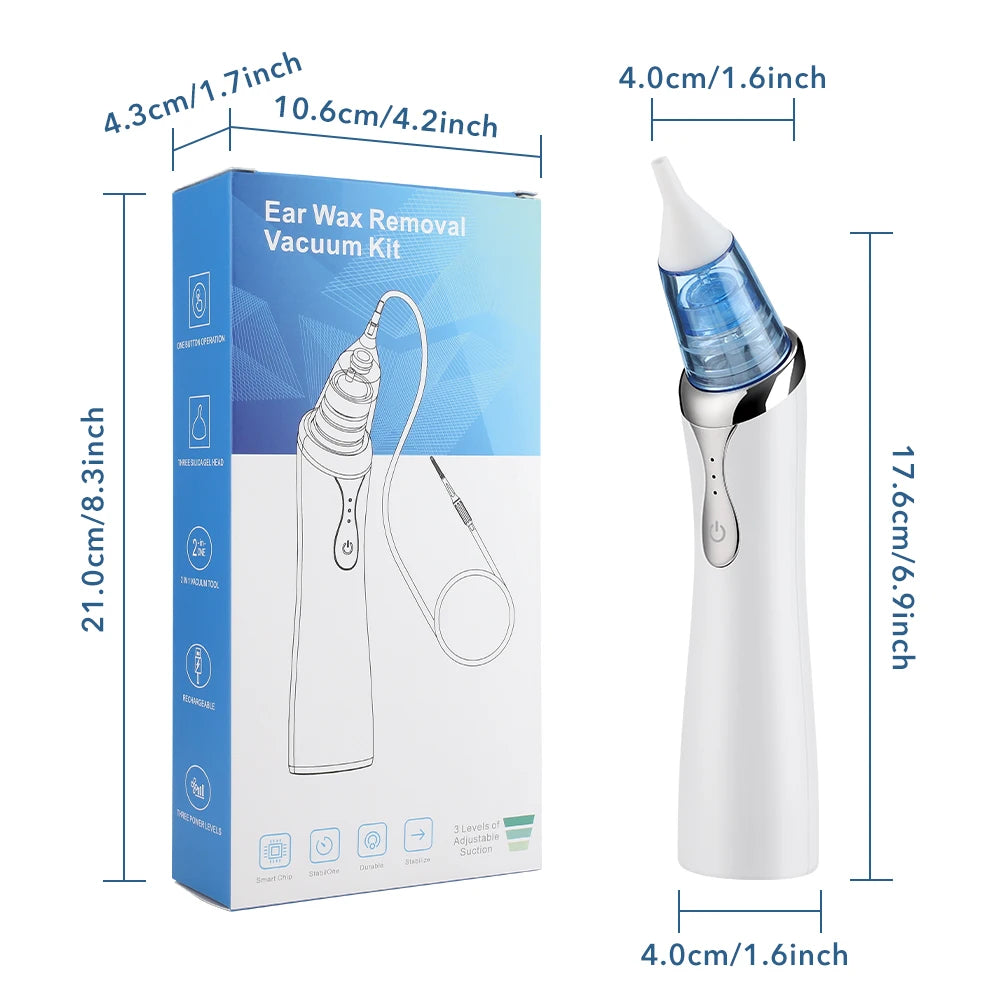 Electric Baby Nasal Aspirator & Ear Wax Removal Kit