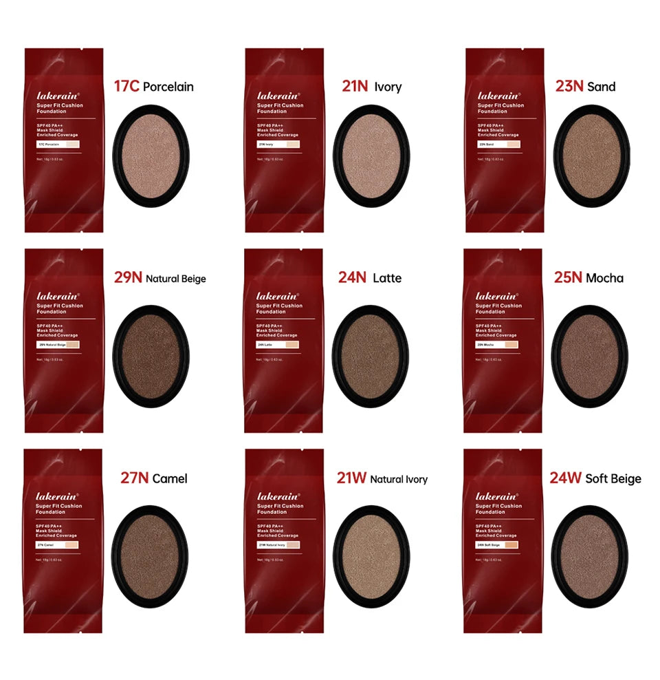 Waterproof Cushion Foundation Refill Long Lasting Korean Makeup CC Cream