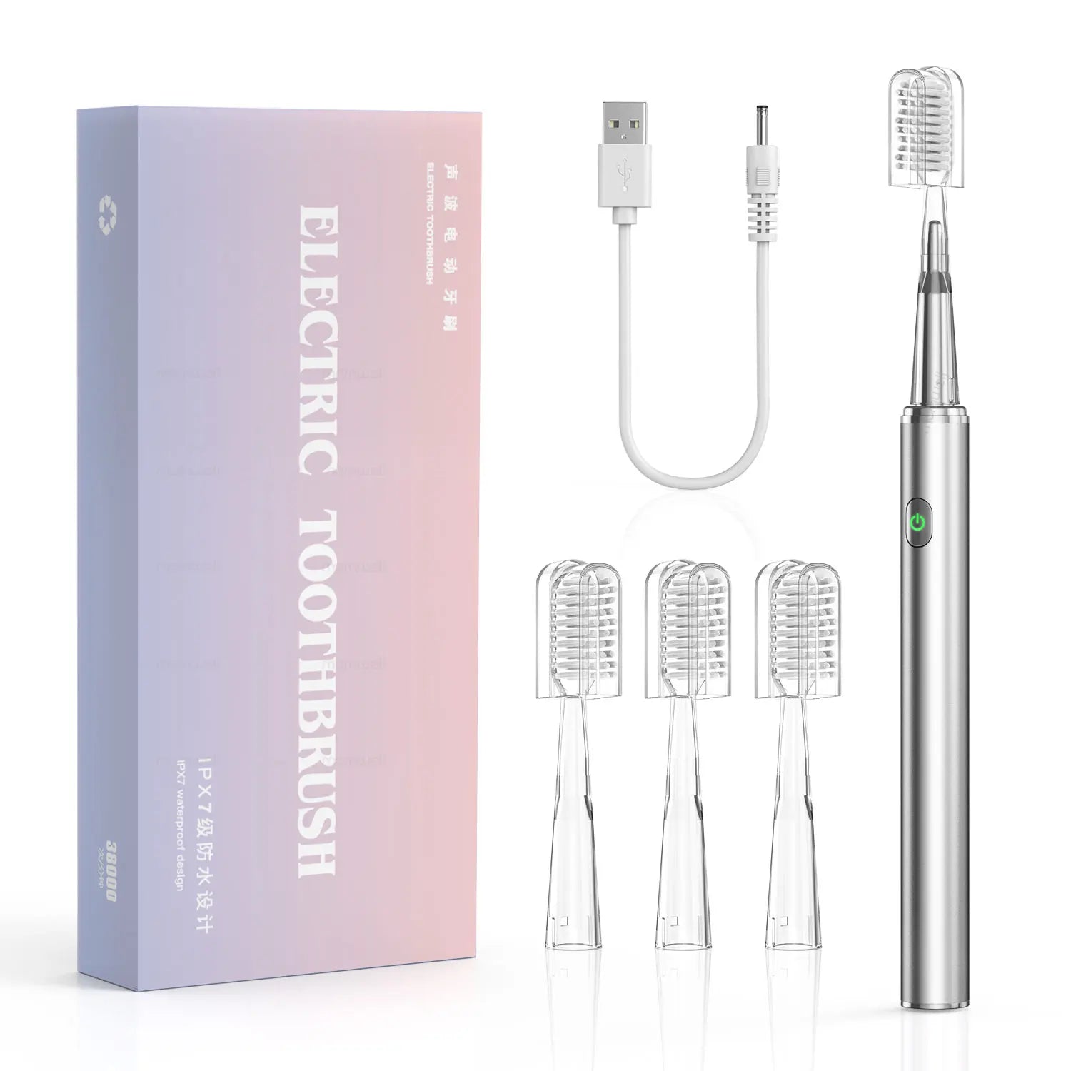 Electric Toothbrush Soft DuPont Bristle Acoustic Wave Tooth Brush - 15
