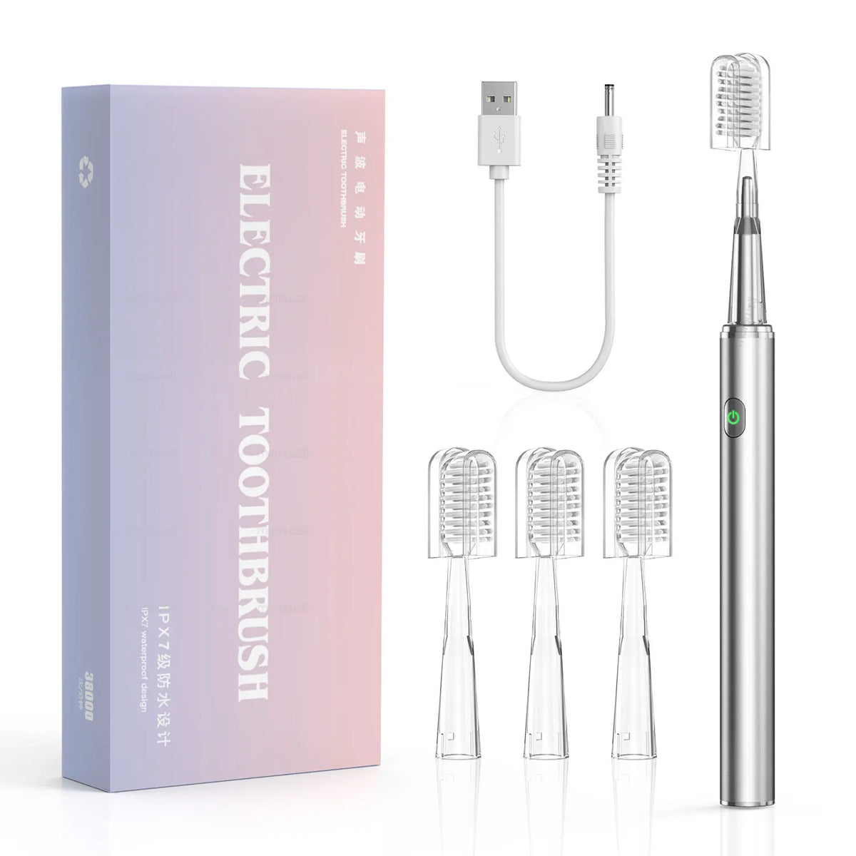 Electric Toothbrush Soft DuPont Bristle Acoustic Wave Tooth Brush