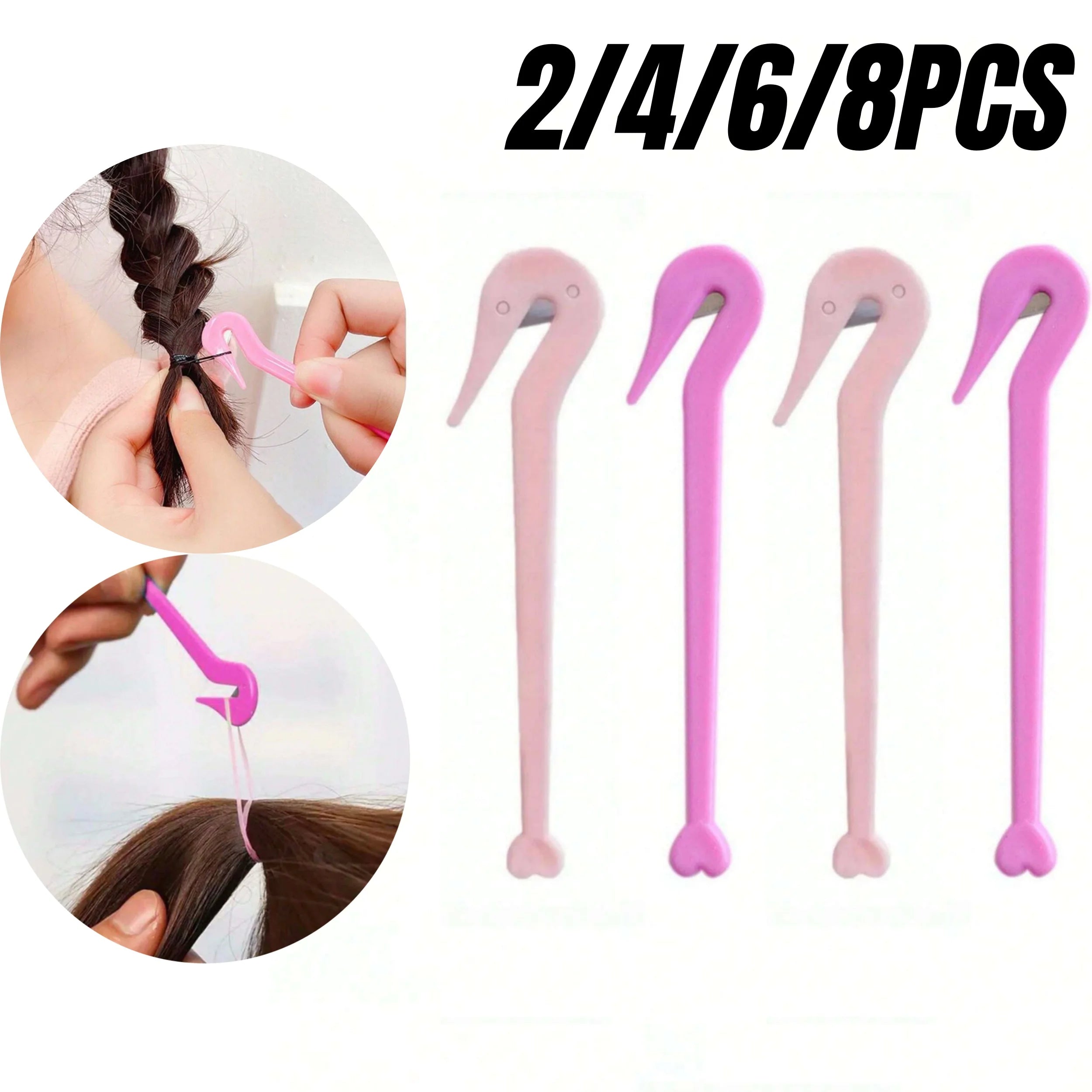Pain Free Hair Elastic Band Cutter Ponytail Remover Styling Tool - 1