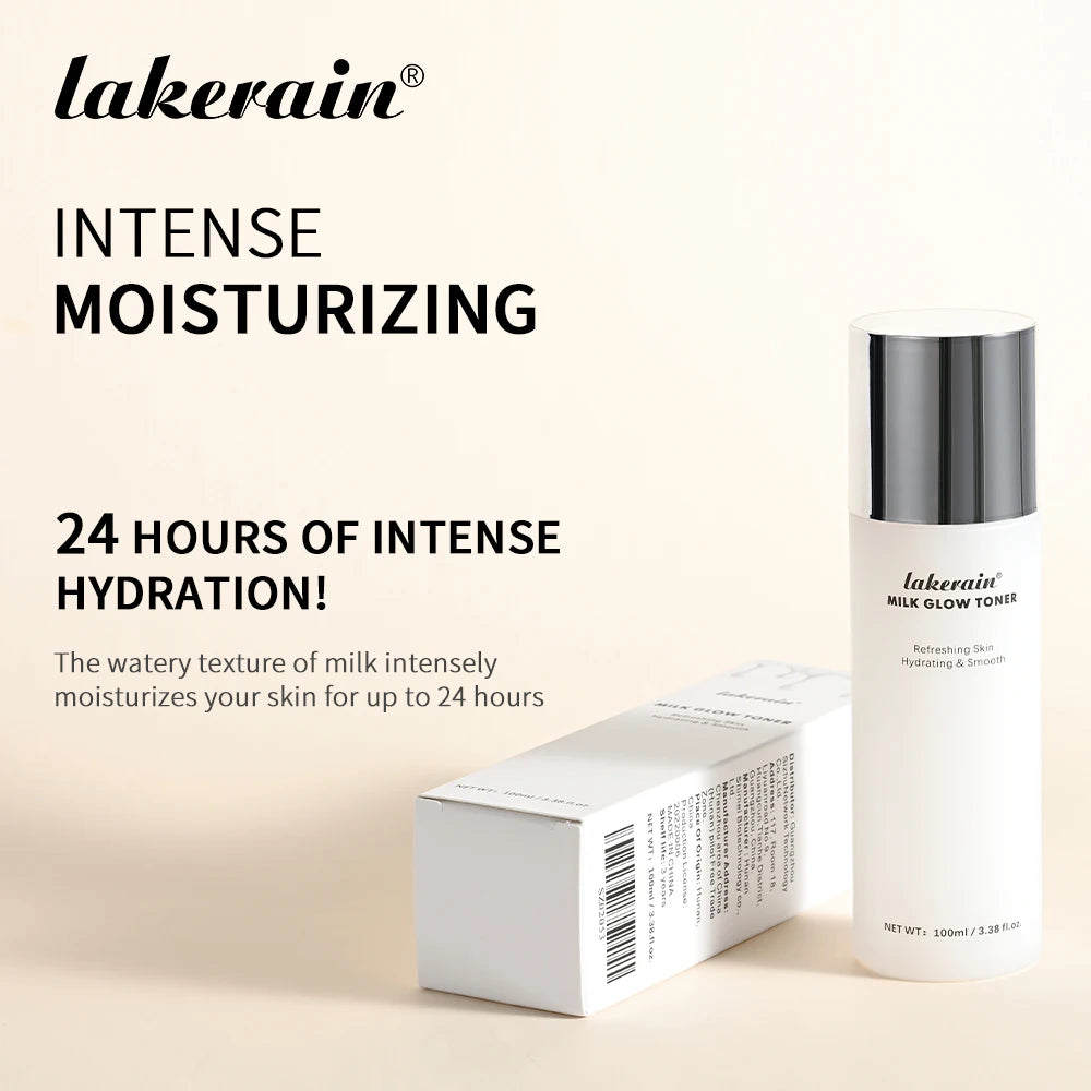Milk Glow Toner Brightening Skin Care Face Hydration