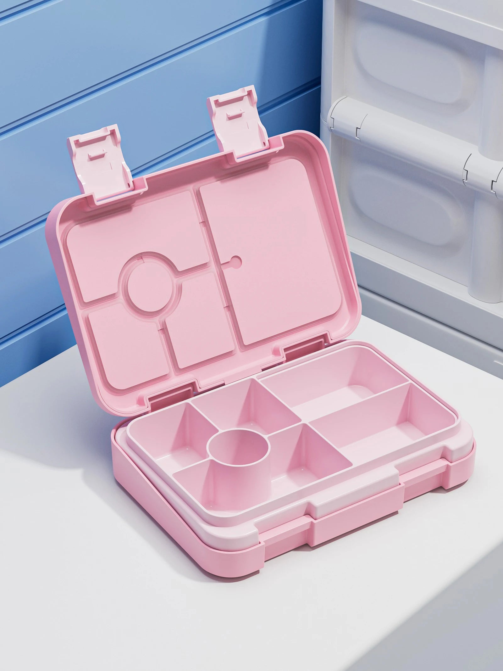 1100ml Leakproof Bento Lunch Box Microwavable Tritan Food Container - 68