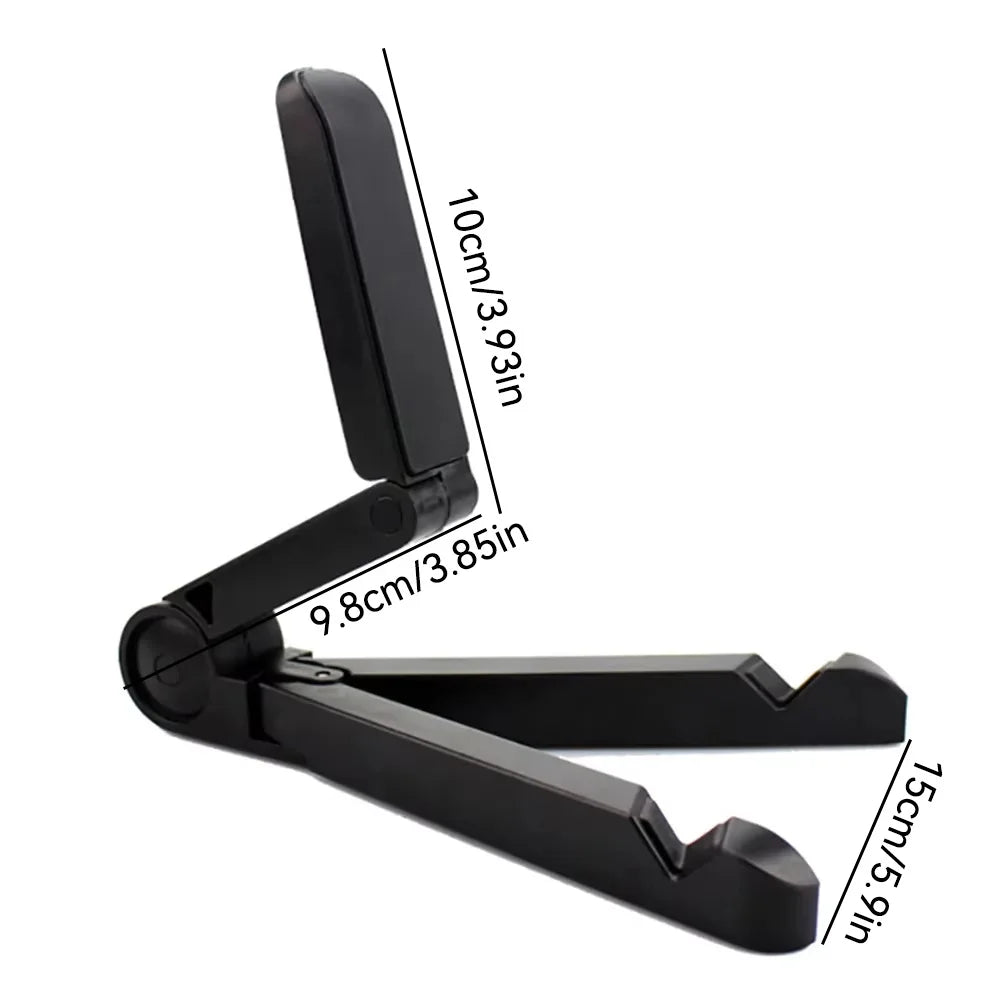 Universal Folding Tablet Stand Desktop Phone Holder Adjustable Mount - 6